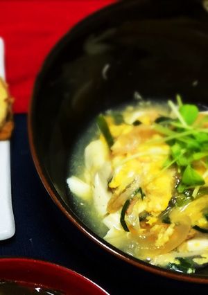 あったか卵あんかけ豆腐♪-レシピのメイン写真