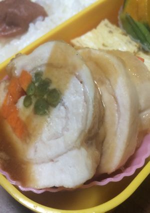 お弁当用に…鶏ムネ肉の野菜巻き-レシピのメイン写真