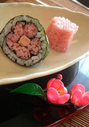 ♫梅の花巻き♫-レシピのメイン写真
