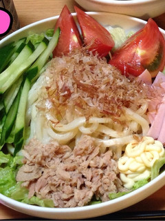 サラダうどん-レシピのメイン写真