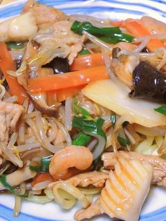 もやしたっぷり! あんかけ焼きそば-レシピのメイン写真