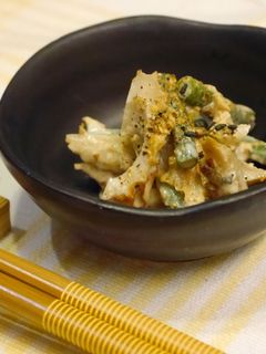 チクワとインゲンのしょう油マヨ和え★-レシピのメイン写真