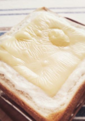 チーズケーキ風トースト-レシピのメイン写真