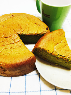 しっとりふんわり米粉の抹茶バターケーキ☆-レシピのメイン写真