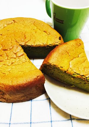 しっとりふんわり米粉の抹茶バターケーキ☆-レシピのメイン写真