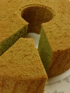 やさしい抹茶シフォンケーキ-レシピのメイン写真