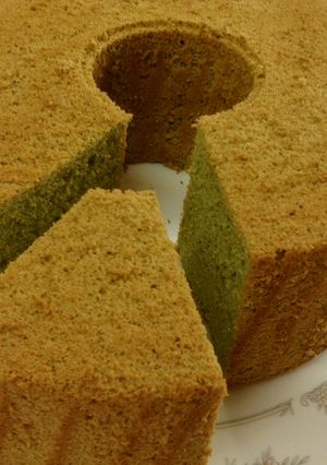 やさしい抹茶シフォンケーキ-レシピのメイン写真