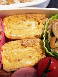 お弁当・朝食に♡ツナのたまご焼き-レシピのメイン写真