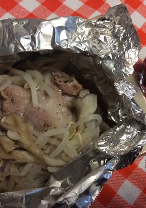 豚バラ肉と野菜のホイル焼き-レシピのメイン写真