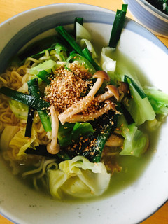 野菜たっぷり塩ラーメン-レシピのメイン写真
