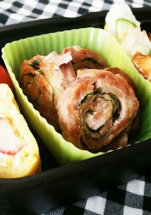 お弁当にも❗簡単✨豚肉しそロール-レシピのメイン写真
