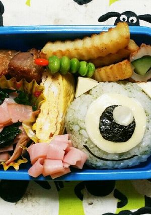 ツムツムマイク♪キャラ弁当♡-レシピのメイン写真