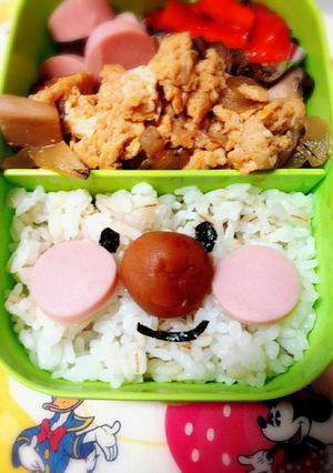簡単！一分でキャラ弁(アンパンマン)-レシピのメイン写真
