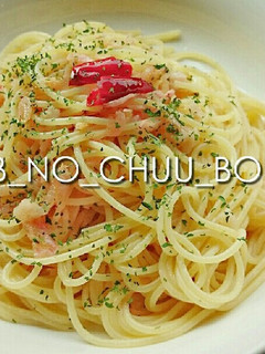 ピリ辛小エビのペペロンチーノスパゲッティ-レシピのメイン写真