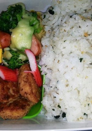 鳥つくね弁当-レシピのメイン写真