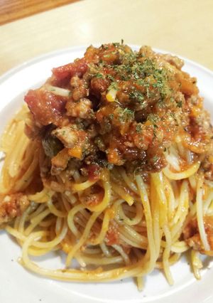 簡単☆本格ミートソースパスタ-レシピのメイン写真