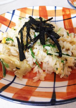 水菜チャーハン♡-レシピのメイン写真
