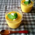 レンジで簡単☆お豆腐かぼちゃプリン