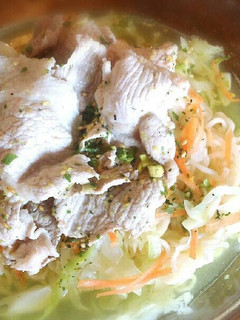 冷しゃぶ冷しぶっかけ塩ラーメン-レシピのメイン写真