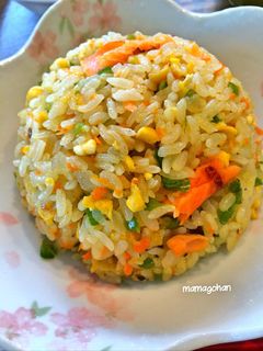 鮭チャーハン-レシピのメイン写真