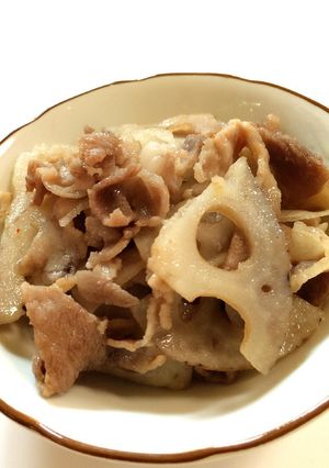 ☆簡単☆豚肉と蓮根のきんぴら-レシピのメイン写真