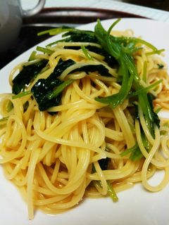 三つ葉だけのさっぱり冷製パスタ-レシピのメイン写真