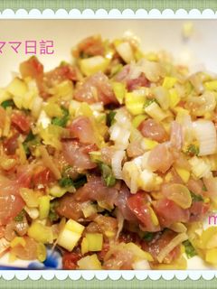 「鯵のなめろう」-レシピのメイン写真