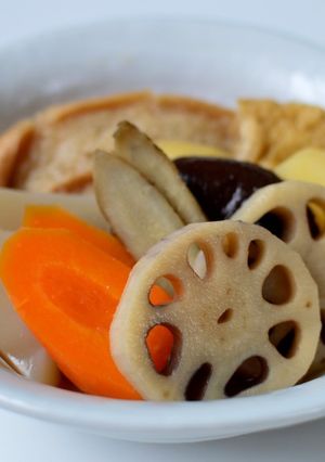 車麩と根菜の煮しめ~伝えたいにいがたの味-レシピのメイン写真