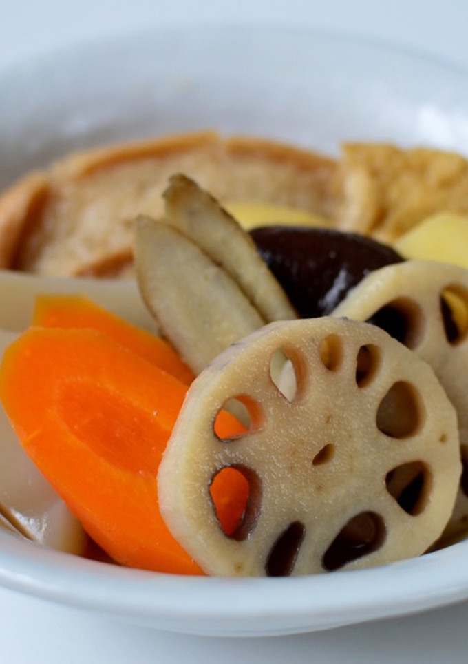 車麩と根菜の煮しめ～伝えたいにいがたの味-レシピのメイン写真