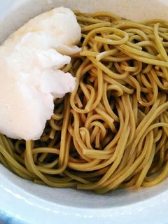 とろろ&そば(ランチにいかが?)-レシピのメイン写真