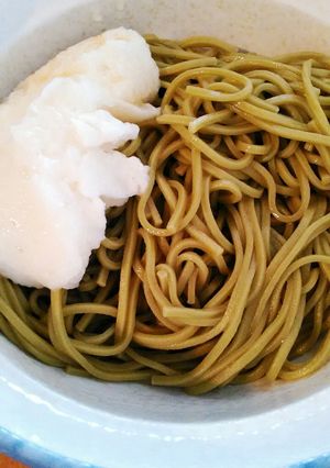 とろろ&そば(ランチにいかが?)-レシピのメイン写真