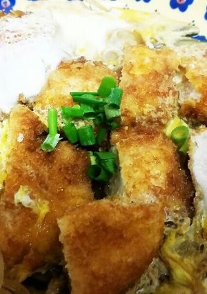 チキンカツで親子煮♡-レシピのメイン写真