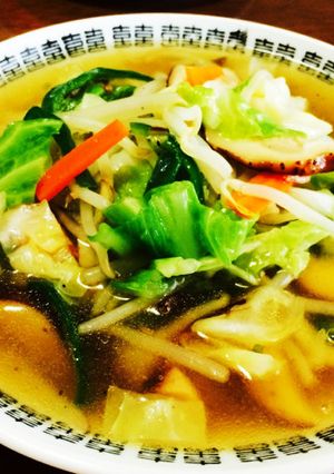 野菜のあんかけチャンポンめん-レシピのメイン写真