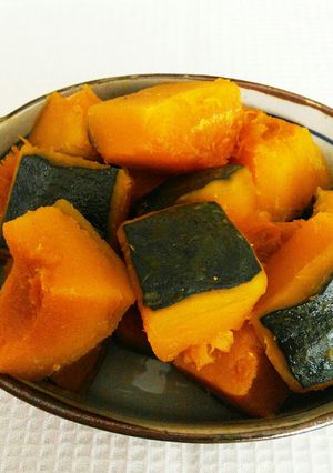 煮崩れ知らず‼フライパンでかぼちゃの煮物-レシピのメイン写真