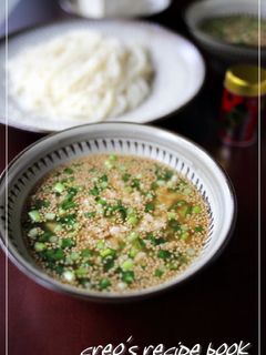 肉だれ素麺-レシピのメイン写真