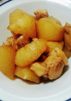鶏肉と大根の煮物-レシピのメイン写真