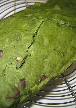 ノンオイルノンエッグ☆豆腐抹茶小豆ケーキ-レシピのメイン写真