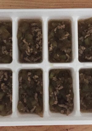 離乳食後期★ナスとひき肉のそぼろあん-レシピのメイン写真