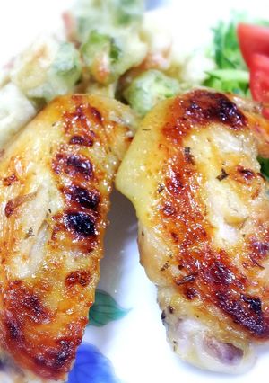 手羽先のみそ焼き ほんのり梅風味-レシピのメイン写真
