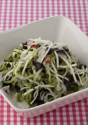 切干大根のチーズのり酢-レシピのメイン写真