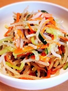 もやしのゴマ味噌和え(*^-^*)-レシピのメイン写真