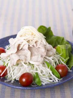さけるチーズの冷しゃぶサラダ-レシピのメイン写真