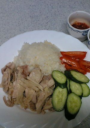 シンガポール料理 海南鶏飯!-レシピのメイン写真