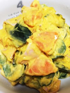 母直伝☆かぼちゃサラダ-レシピのメイン写真