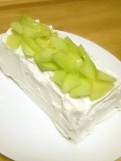 メロンのショートケーキ♡♪-レシピのメイン写真
