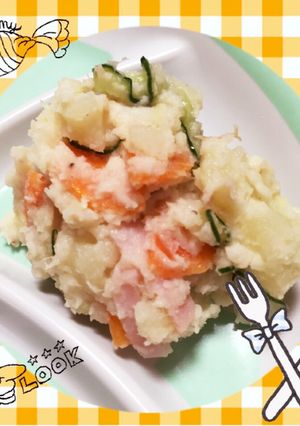 ヘルシーポテトサラダ-レシピのメイン写真