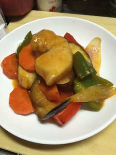 胡麻・大豆アレルギー対応 揚げない酢豚風-レシピのメイン写真