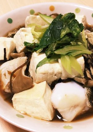 火いらず!レンジで白身魚と豆腐の和風蒸し-レシピのメイン写真