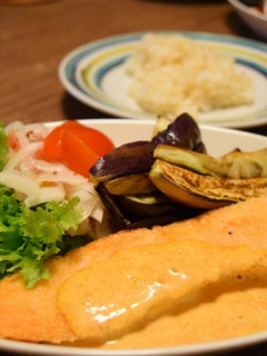 サーモンのソテー肉どれマヨソース-レシピのメイン写真