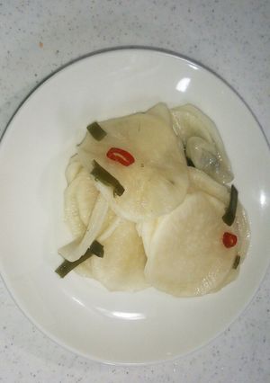 ☆簡単☆節約☆大根の千枚漬け風☆-レシピのメイン写真